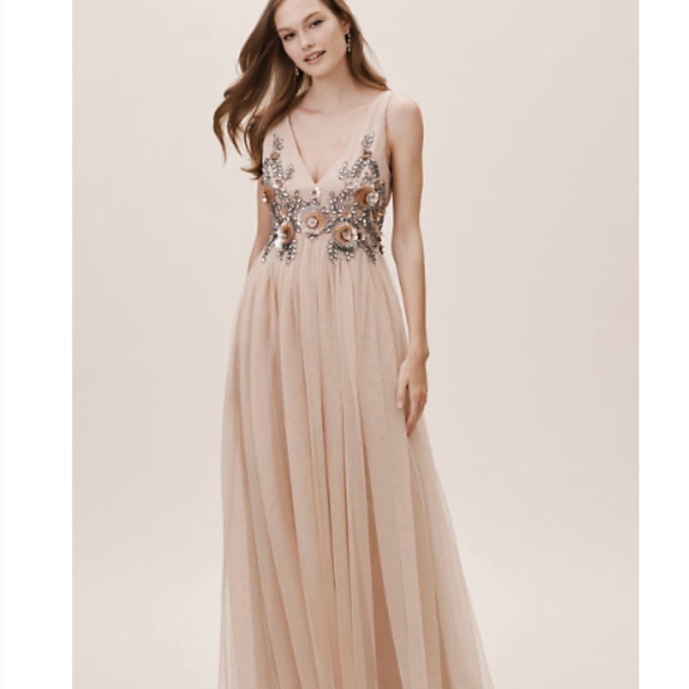 Anthropologie Isabel detail dress